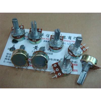 

WL 148 single-joint volume potentiometer B100K- axis 20MM