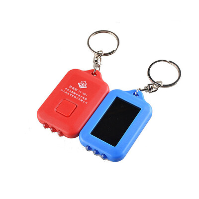 

Мини солнечный свет Keychain 3 светодиодный фонарик, солнечные батареи перезаряжаемый светодиодный аварийный солнечный фонарик для
