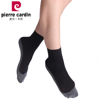 

Jingdong supermarket] Pierre Cardin short silk socks female 6 pairs of sweat non-slip SPA mask jacquard cotton socks deep skin color are all PC2225-72X6