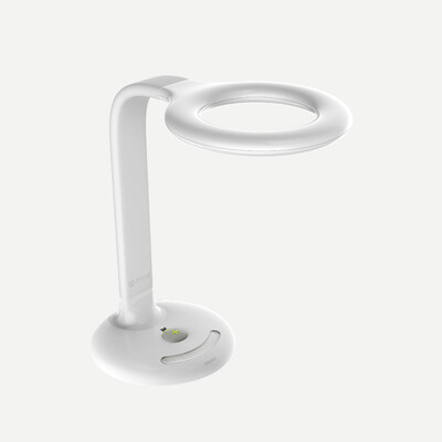 

[Супермаркет] Tencent Jingdong LED настольная лампа студента обучения детей DESK детский Общежитие спальня прикроватные кабинет творческого чтения лампы интеллектуальный светильник K9 Перл Уайт