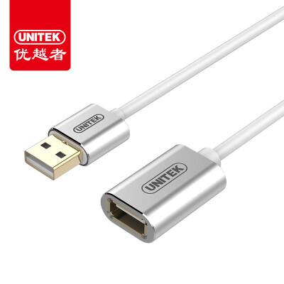 

Улучшенный человек (UNITEK) расширение usb2.0 Кабель 3 м удлинитель на материнской линии мужского и женского пола USB компьютерной мыши линии передачи данных клавиатуры U-плюс длинный серебряный Y-C417FSL