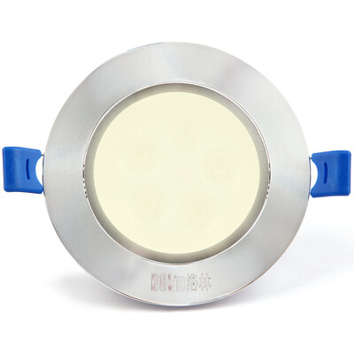 

Супермаркет] [Джингдонг Лоррейн (Rolin) Потолочные светильники пакет LED интегрально гостиной комнаты вход декоративный серебряный теплый белый свет высокой 5W