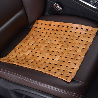

Antarctic Nanjiren car seat four seasons seat cushion cool pad ice pad small square pad office cushion handmade bamboo without edging square bamboo mat