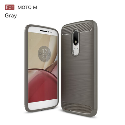 

Back Case For Motorola Moto M Anti-Slippery Scratch-Resistant Shockproof Lightweight Bumper Cover For Motorola Moto M