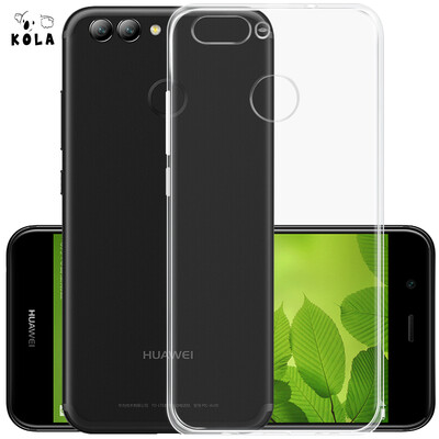 

KOLA Huawei Nova2 мобильный телефон чехол TPU прозрачный силиконовый мягкий защитный чехол оболочки для Huawei Nova2