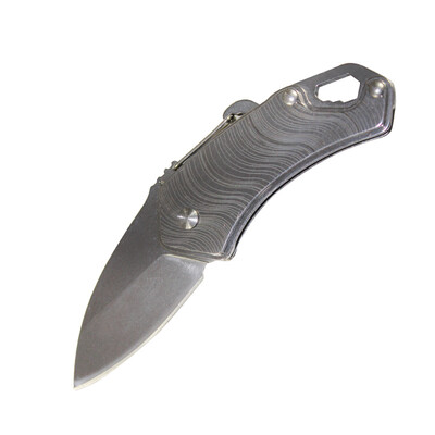 

Pioneer with folding knife Knife outdoor knife knife anti-body knife multi-function knife anti-wolf self-defense effect than the rejection stick spray good spring steel camping survival tactical knife fast knife