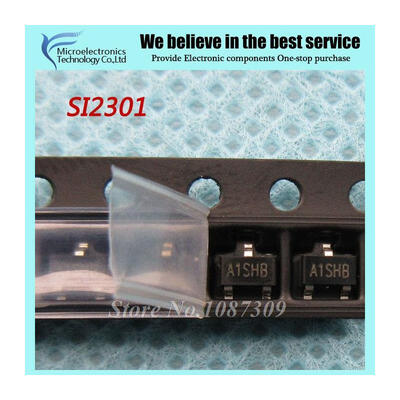 

100pcs free shipping SI2301CDS SI2301BDS SI2301 A1SHB SOT23-3 MOSFET 20V 31A 16W 112 mohms 45V new original