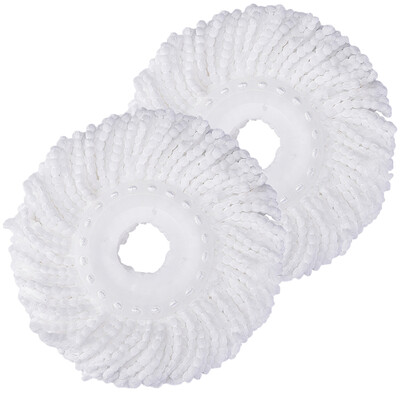 

Artistic swivel mop head replacement cotton head slippers head two loaded YZ-PJ002