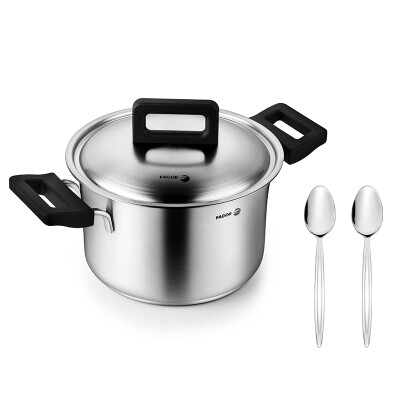 

Fagger FAGOR Anna Soup Pot Set Суп-суп-суп (16 см суп + ложка) Импорт 304 Набор из нержавеющей стали