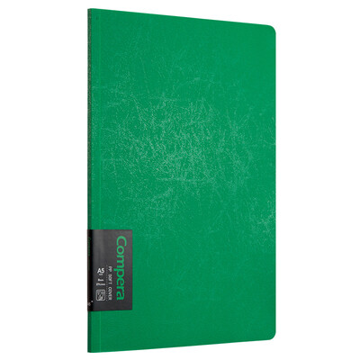 

Qixin COMIX A5 50 sheets PP surface glue book Notepad soft copy notebook Compera original series C7001 green