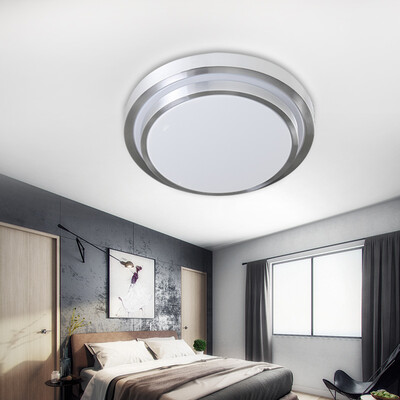 

Jingdong Supermarket NVC Lighting NVC Ceiling Light led lamp bedroom balcony aisle light creative double-layer design borders round monochromatic light 18W