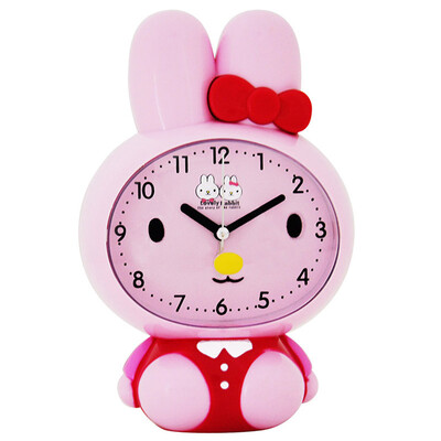 

Polaris POLARIS alarm clock creative cartoon cute little clock cartoon lazy bedside alarm clock children's alarm clock 3599 pink