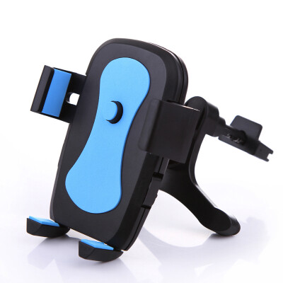 

Love an ianttek A10 car phone stand car outlet bracket 360 degree mobile phone navigation bracket blue