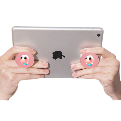 

3 pieces of equipment Moci Si mokis emotions lovely personality personalized mobile phone bracket bracelet bracket mobile phone flat universal balloon bracket cute music anger