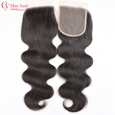 

Brazilian Body Wave Closure Virgin Human Hair Closure Middle Free Part Top Lace Closures Bleached Knots Cheap Brazilian Closure