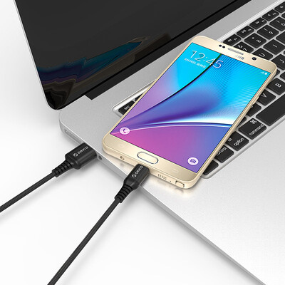 

Orrick Division (ORICO) МТК-10 Andrews Micro USB кабель для зарядки быстро Kevlar данные поддержки плетенка OPPO / Huawei / проса / Samsung 1 м черный