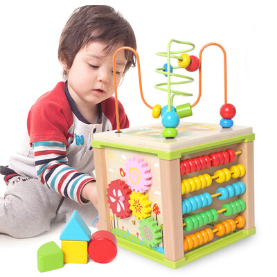 

Ming Ting MING TA multi-purpose toy box beads beads around the children&39s children&39s toys baby infant early childhood enlightenment box