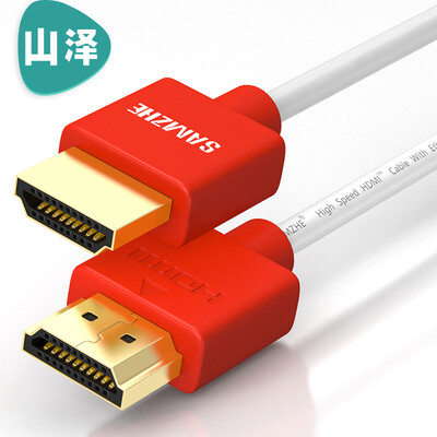 

Shanze SAMZHE SM-730 ultra-fine gold-plated exquisite version 20 HDMI digital high-definition line 3 m support ultra-clear 2k 4k resolution 3D function