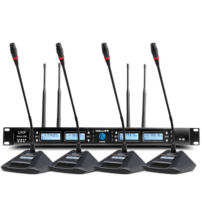 

Shinco H85 One Touch Four Wireless Conference Microphone Training Presentation Professional Gooseneck Wireless Microphone