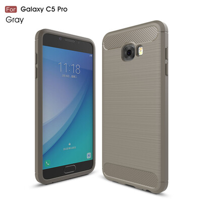 

GANGXUN Samsung Galaxy C5 Pro Корпус Противоскользящий устойчивый к царапинам легкий мягкий кремниевый чехол для Galaxy C5 Pro