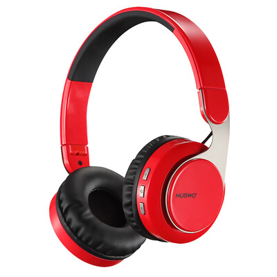 

NUBWO S8 stereo headset Bluetooth headset sports headset music game headset red