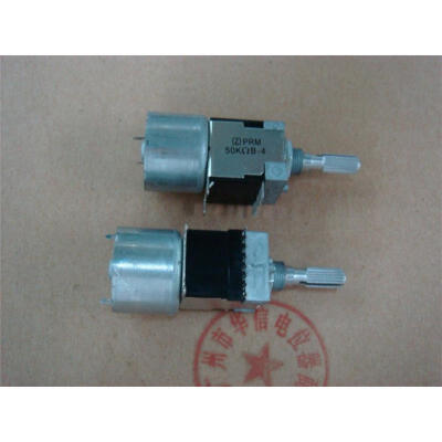 

Z single row of double- digit motor control [WHE1615C] B50K shaft 25MM Flower