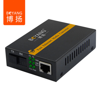 

Bo Yang (BOYANG) BY-WG613A Одномодовые одномодовые волоконно-оптические приемопередатчики Gigabit A-side фотоэлектрический преобразователь