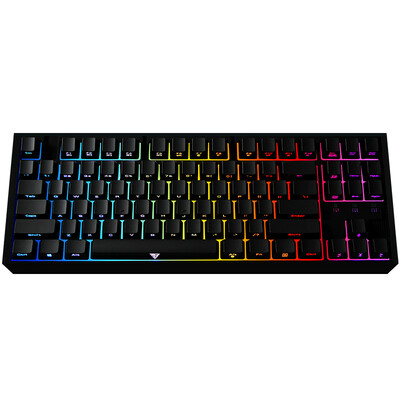 

Теневой уровень (iNSIST) G55 RGB PRO игра механическая клавиатура 87 ключевая сторона выгравирована черная Черри вишневая ось чая Выживание джедаев есть куриная клавиатура