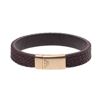 

Armani Emporio Armani Men&39s Dark Brown Bracelet EGS2378251