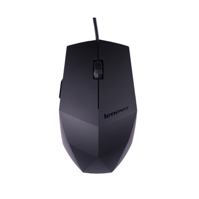 

Lenovo (MAD) M300 Black Diamond Wired Mouse Diamond Shape Game Office Mouse