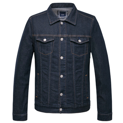 

Semir cowboy jacket male 2017 autumn men Korean version of the trend of youth jacket leisure handsome tide 11316081094 cowboy dark blue S