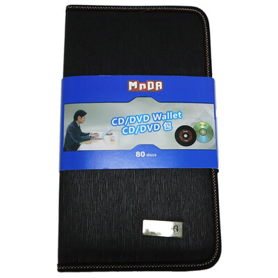 

Ming Daijin блюдо (MNDA) высокого качества имитация кожа CD / DVD диск хранения пакета может содержать 80 штук