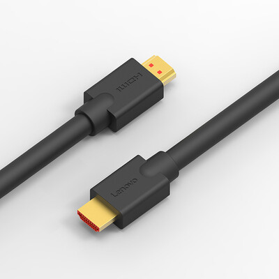 

Lenovo Lenovo HD01 черный 8 м линия высокой четкости hdmi line 4K TV кабельный компьютер проектор кабельная инженерная версия