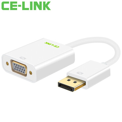 

CE-LINK DP to HDMI/VGA/DVI Adapter for TVs, Projectors & Computers