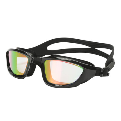 

SAINTEVE goggles HD box waterproof&fog adult colorful swimming glasses 8018Q red wine with earbuds