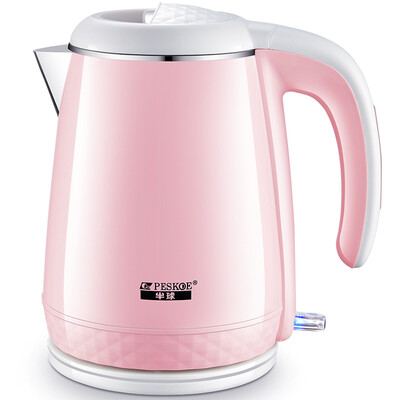 

Peskoe WZD-707WF Electric Kettle 304 Stainless Steel 11L Seamless Interior Double Wall Cool Touch