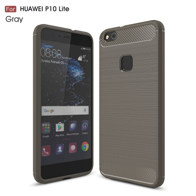 

GANGXUN Huawei P10 Lite Case Anti-Slippery Scratch-Resistant Lightweight Soft Silicon Back Cover For Huawei P10 Lite