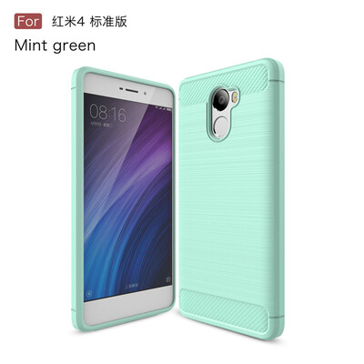 

Xiaomi Redmi 4 Case Anti-Slippery Scratch-Resistant Shockproof Lightweight Bumper Cover For Xiaomi Redmi 4 Standard