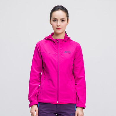 

Snow flying outdoors autumn and winter women breathable stretch walking speed dry jacket clothing coat coat A1621FY022 mine blue | 5010