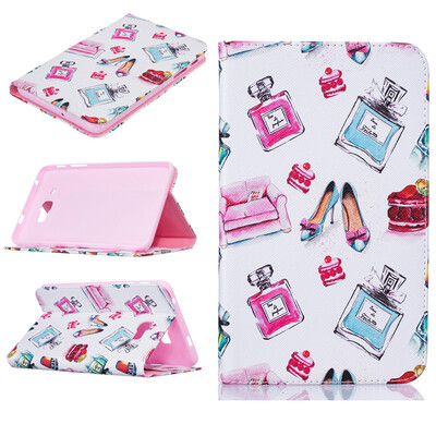 

GANGXUN Samsung Galaxy Tab J 70 T285DY Case Flip Shockproof Kickstand Slim Luxury Cover for Tab J Max SM-T285DY