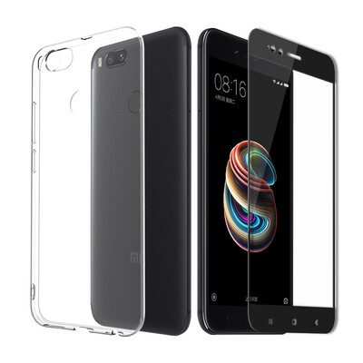 

Shell film set ESCASE millet 5X phone shell millet 5X tempered film full screen black millet all-inclusive drop shatter-resistant shell transparent protective cover