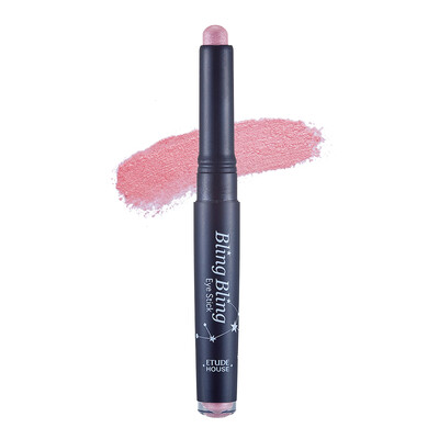 

ETUDE HOUSE Colorful eye shadow pen 14g 04 pink star high light bar lying silkworm eye shadow pen waterproof no bloom
