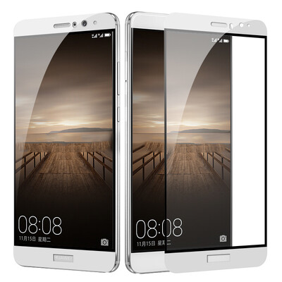 

[2 шт.] Langke Huawei mate9 закаленная пленка полноэкранная закаленная пленка высокого разрешения взрывозащищенная стеклянная пленка телефон защитная пленка экранная пленка (белый)