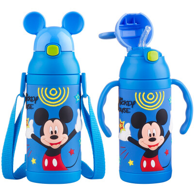 

Disney (Madonna) Crazy Animal City Insulation Cup Stainless Steel Student Children Water Cup Music Silicone Handle Cup Suck Cup Cup Hand Cup Yellow Leopard Police Officer 350ml