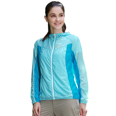 

Pathfinder TOREAD outdoor spring&summer women&39s thin breathable anti-splashing skin clothing KAEF82505 moonlight blue breeze blue L