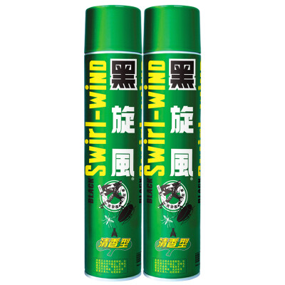 

Black whirlwind insecticide aerosol scent double bottle 600ml * 2 insecticide insecticide insecticide insecticide insecticide fight cockroach cockroach