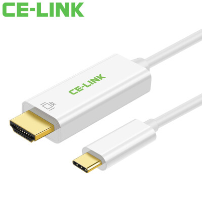 

CE-LINK 4196 Type-C to HDMI cable converter 18 m USB-C Apple Macbook Samsung S8 Huawei Mate10pro expansion connection TV large screen projection