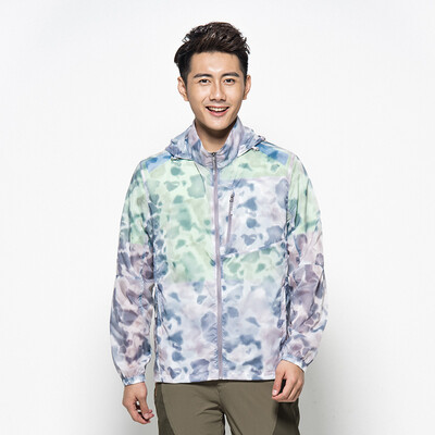 

Antarctic (Nanjiren) outdoor skin clothing men and women thin sunscreen spring and summer breathable anti-UV skin windbreaker sunscreen 17068NJ67732 Yue Lan 3XL