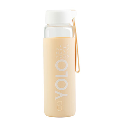 

Uni-Unibott glass cup Jingdong self-made cold kettle glass Deli attitude large capacity glass 500ml naked