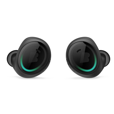 

BRAGI The Dash Dual Wireless Bluetooth Headset Smart Sports Headset Heart Rate Monitor Built-in 4G Memory Ear Ear Black